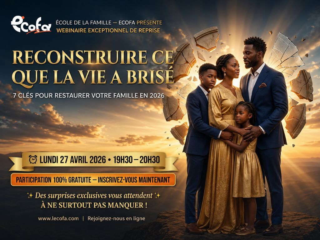 Webinaire ECOFA - Reconstruire ce que la vie a brisé